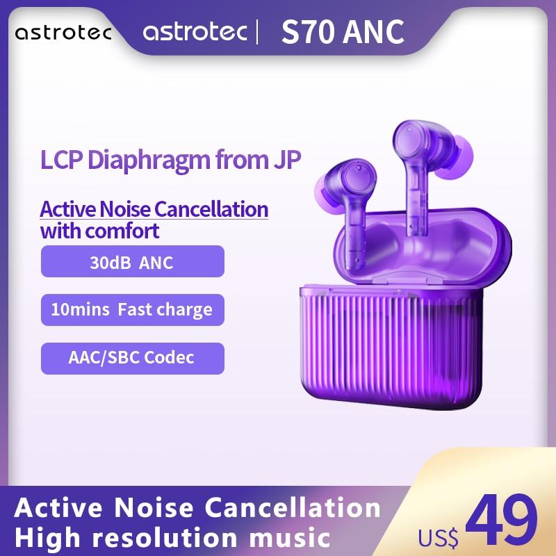 Astrotec S70 Active Noise Cancellation True Wireless Earphone