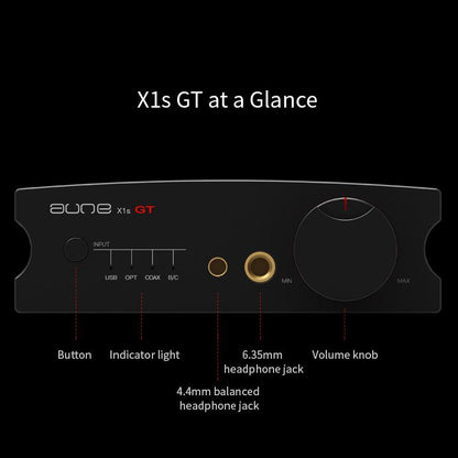 AUNE X1s GT DAC with Headphone AMP