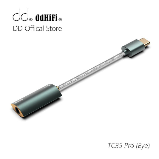 DD ddHiFi TC35 Pro (Eye) Type-C / Lightning to 3.5mm Adapter Cable DAC & AMP Dongle