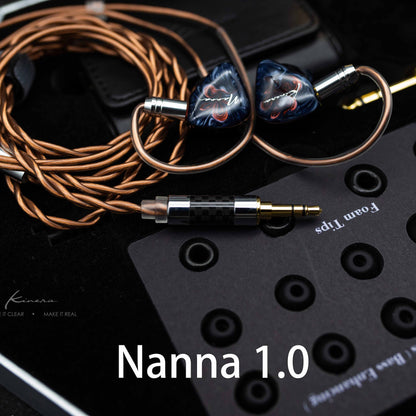 Kinera NANNA 2.0 Pro ELECTROSTATIC IEMS Hybird 1 mids BA + 2 Electrostatic drivers Earphones