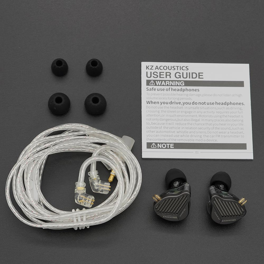 KZ PR1 New Dual-Cavity 13.2 Planar Diaphragm Driver In-Ear Monitors Earphone