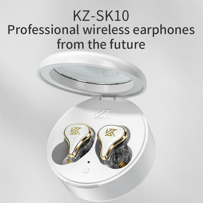 KZ SK10 TWS Earphones Bluetooth-compatible 5.2 Wireless Hybrid HiFi Earbuds