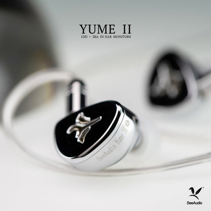 SeeAudio YUME II 1DD + 2BA In-Ear Monitors