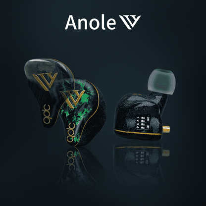 QDC Anole V14 10 Balanced Armature + 4 EST Flagship In-Ear Monitors IEM