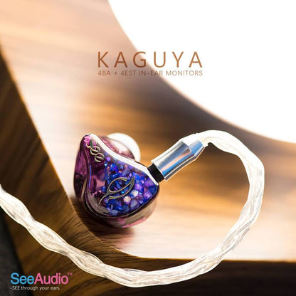 SeeAudio Kaguya 4BA + 4EST In-Ear Monitors IEMs Earphone