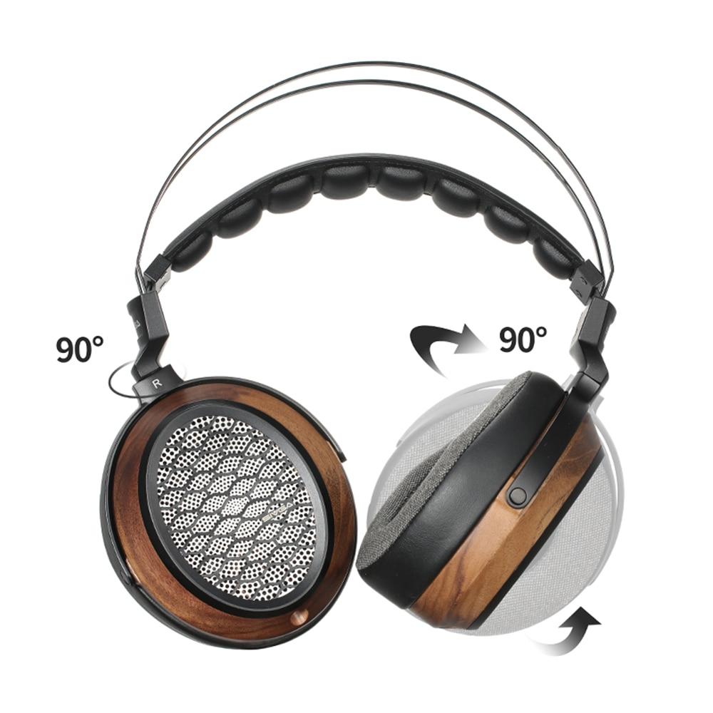 SIVGA P-¢ò Over Ear Open Back Walnut Wood Planar Magnetic Headphone