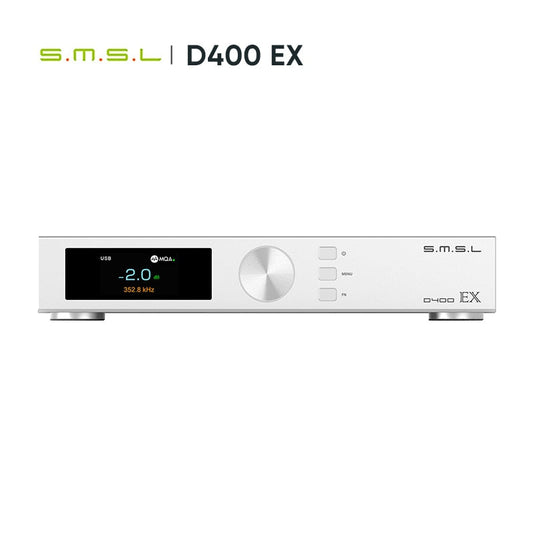 SMSL D400EX Audio MQA DAC XMOS DSD512 Bluetooth Decoder