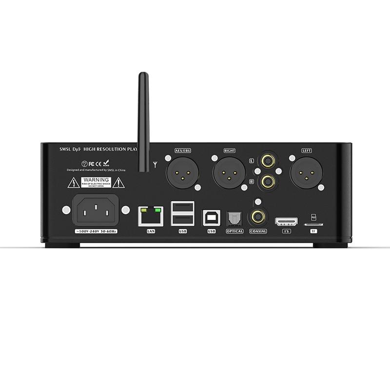 SMSL DP5 MQA Network Music Player ES9038Pro Full Decoding USB Bluetooth Player