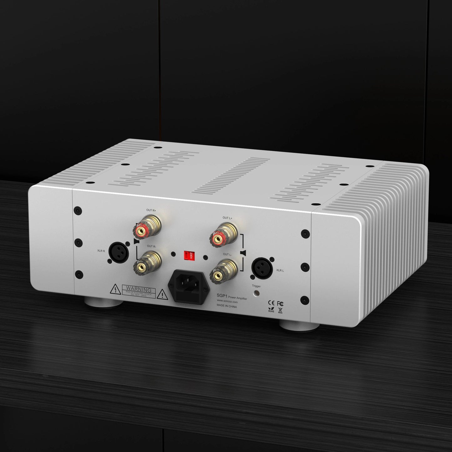 Soncoz SGP1 Class AB Reference-Grade Stereo Audio Power Amplifier
