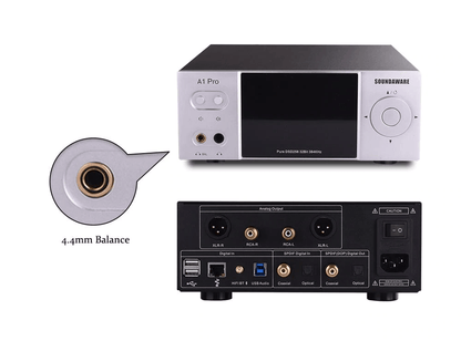 SOUNDAWARE A1PRO Streaming Desktop Network Player Network Player Digital Turntable Decoding AMP