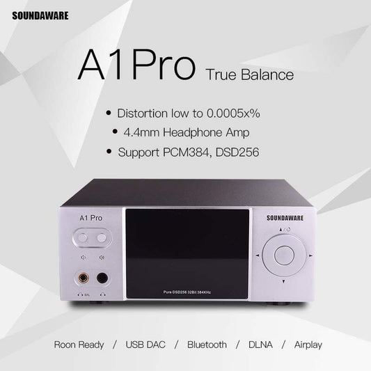 SOUNDAWARE A1PRO Streaming Desktop Network Player Network Player Digital Turntable Decoding AMP