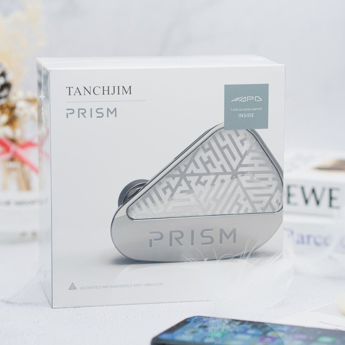 Tanchjim Prism Dual Balanced Armature Sonion Drivers Hybrid In Ear Earphone