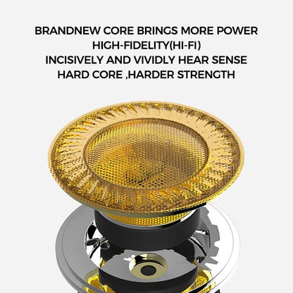 TFZ/KING RS HIFI IEM Earphones Hybrid 4nd Driver Unit Gold Diaphragm