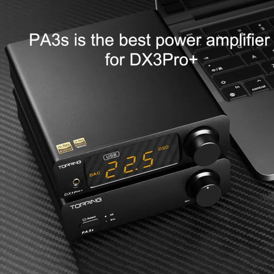 TOPPING DX3Pro Plus + PA3s + RCA cable