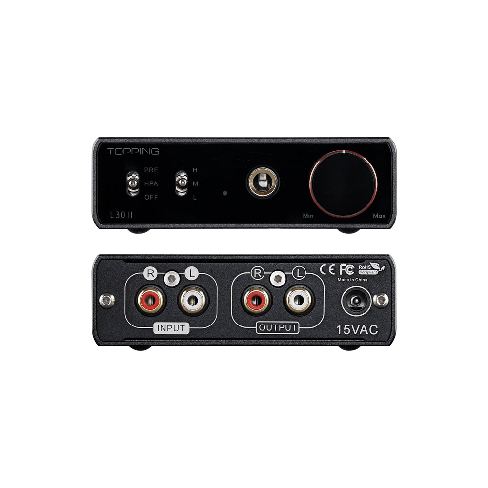 TOPPING E30 II DAC + L30 II AMP + Gift RCA Cable