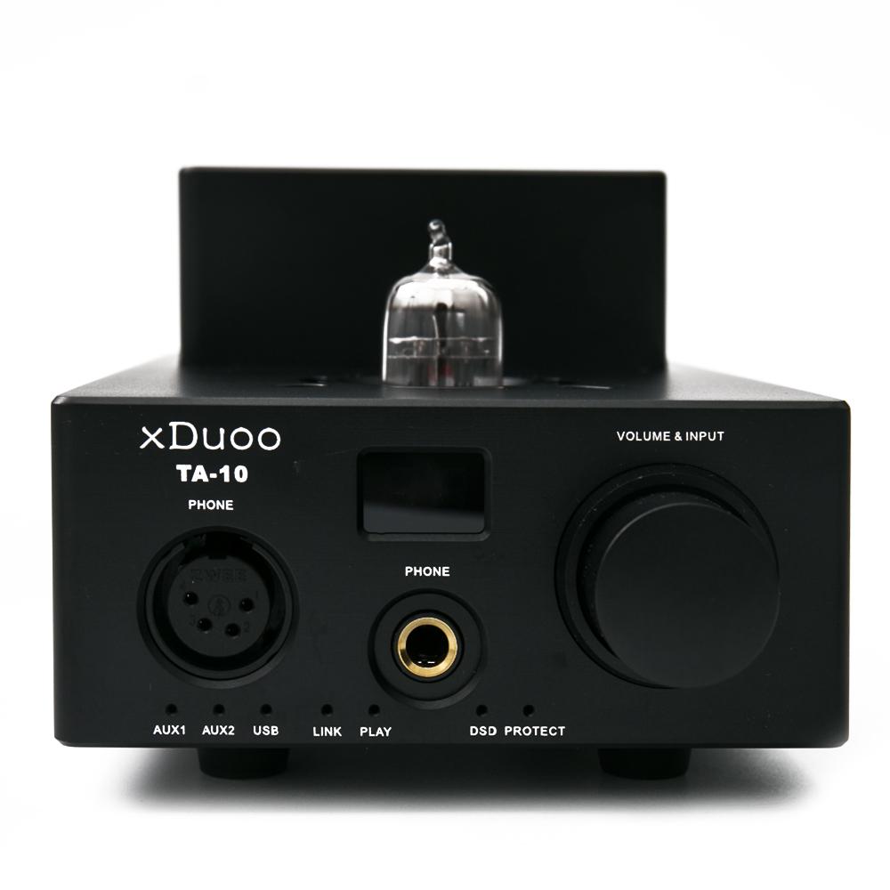 xDuoo TA-10 AK4490 XMOS USB DSD DAC 12AU7 Tube Headphone Amplifier